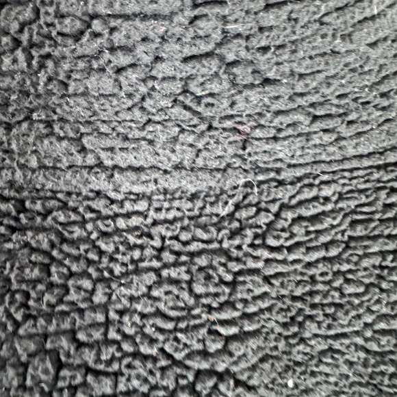 Athleta Black Zip Front High Neck Fleece Jacket Sz 2X - Picture 4 of 7